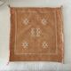 Cactus Silk Cushion - Orange