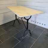 Bistro table with marble top