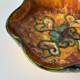 Bowl, ceramic plate by Yvon Roy, 1960s