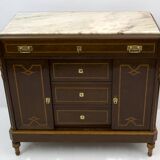 Liberty Italian Thuja Briar and Pink Portugal Marble Twobedside