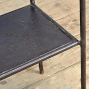 Steel hospital bedside cabinet, 1920's