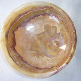 Empty cup pocket in vintage alabaster