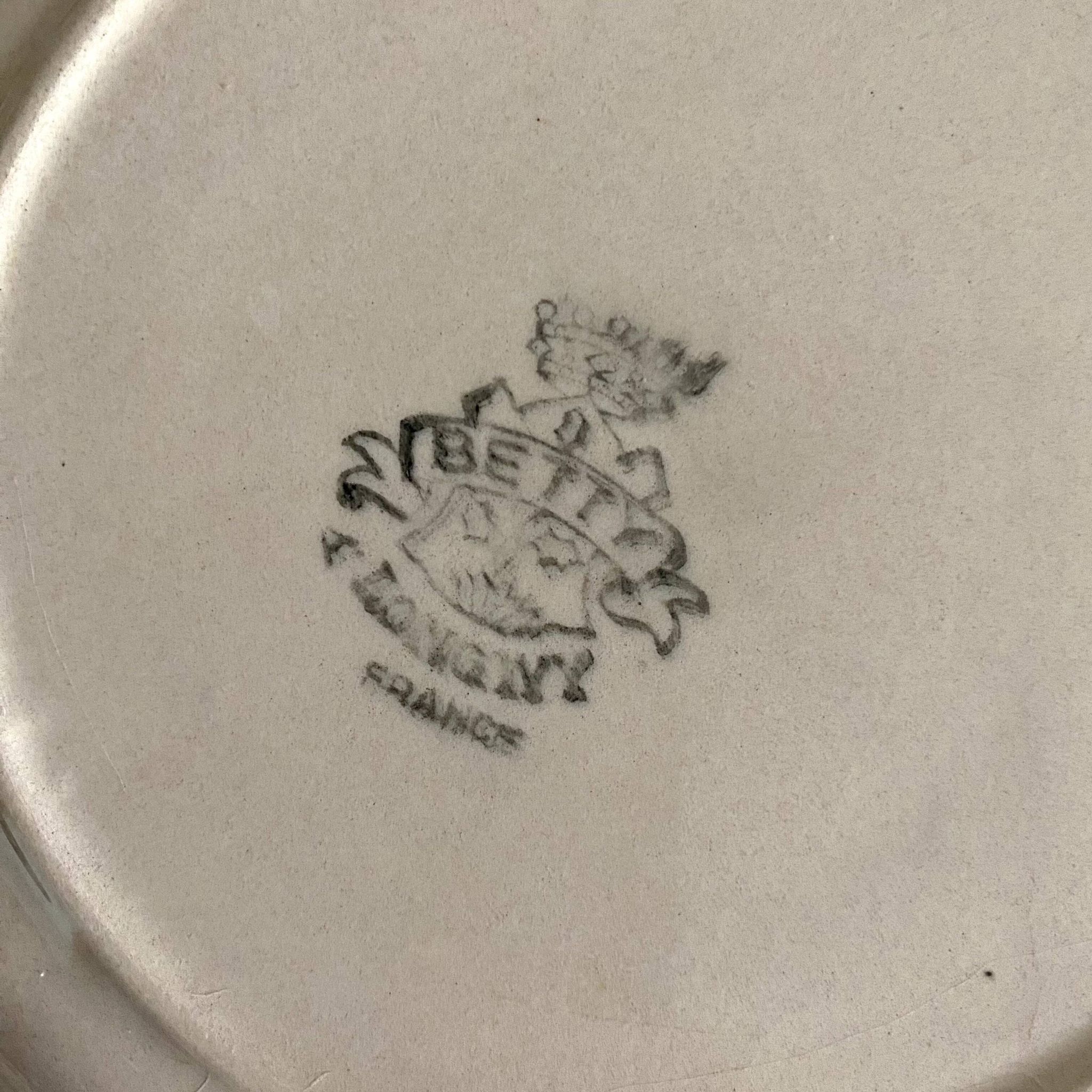 Deep plates Longwy model Betty