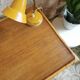 Vintage rattan desk from the 60s