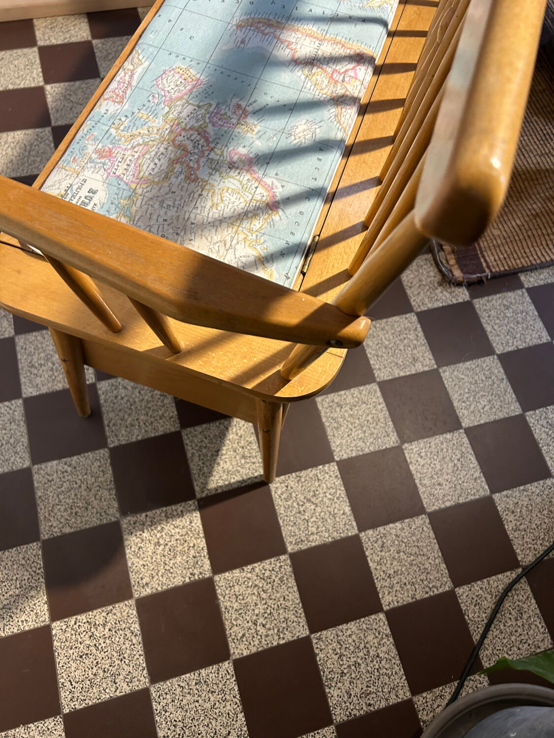 Vintage 1950s kids' bank safe