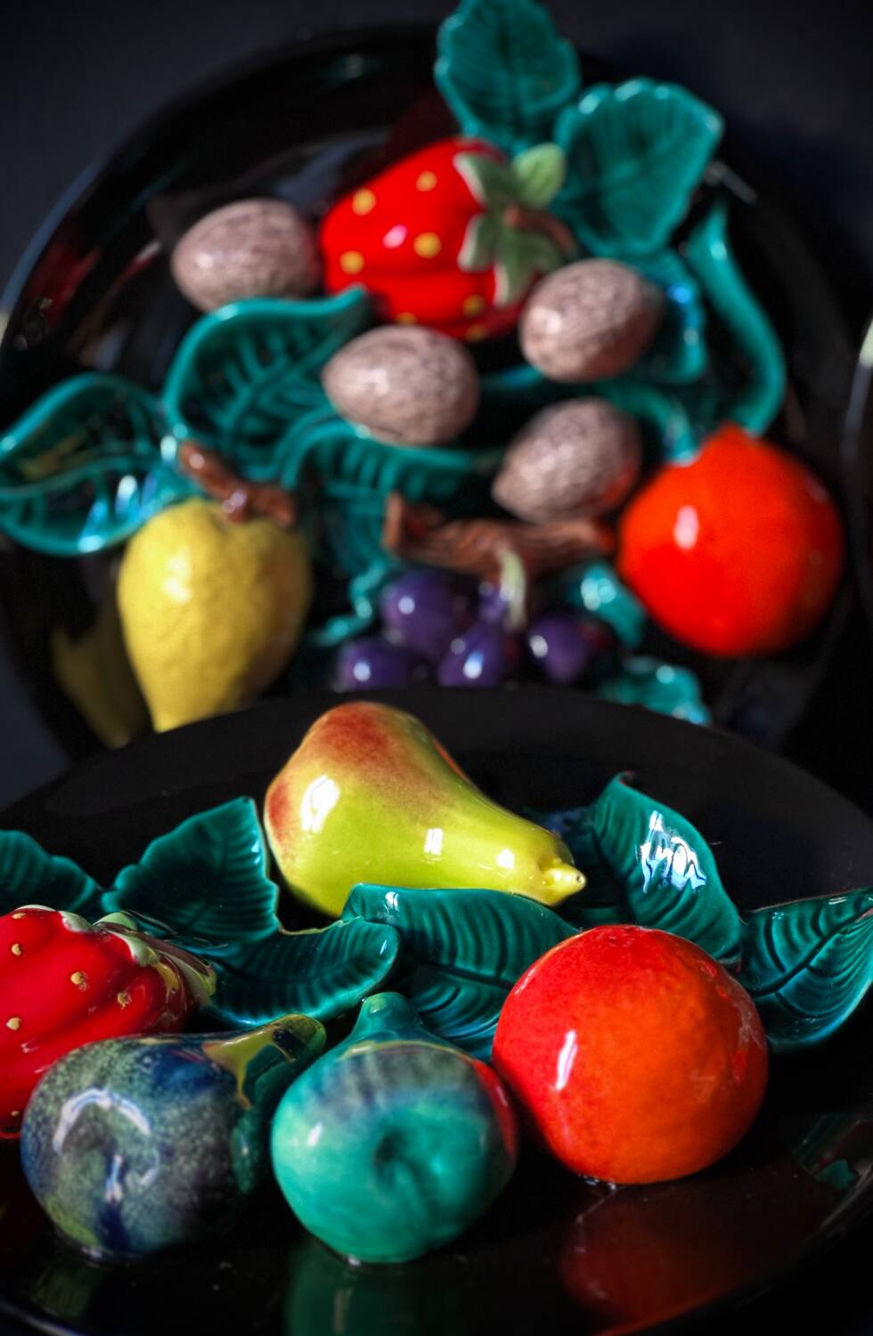 Vallauris barbotine plate Albert Ferlay