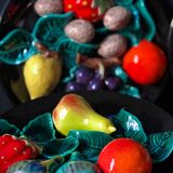 Vallauris barbotine plate Albert Ferlay