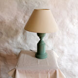 Green vintage lamp