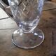 Art Deco cut glass pitcher, France 1940