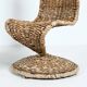 Pair of sculptural high back chairs, 1980’s Italy