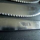 Set of 12 UTA stainless steel knives, vintage
