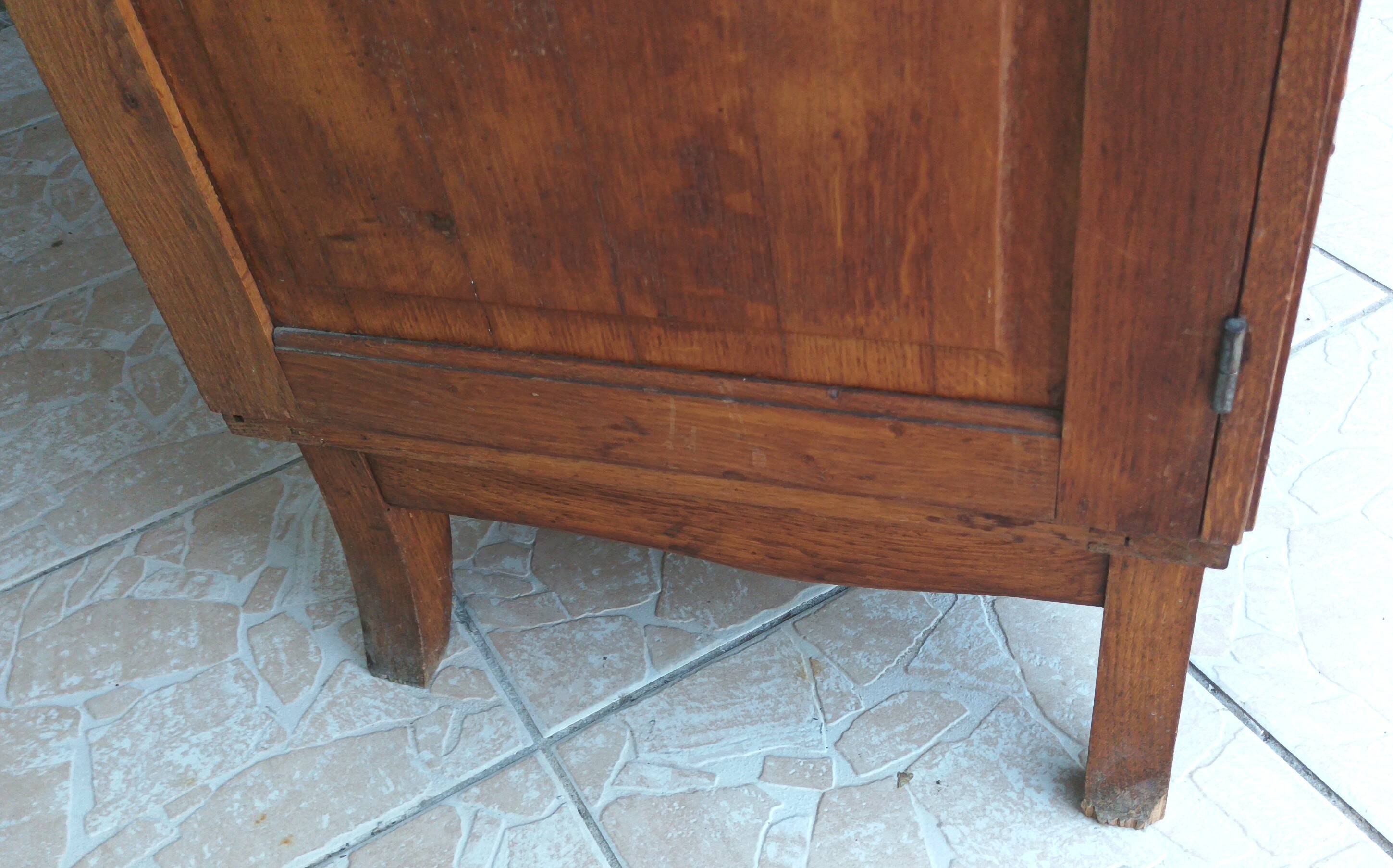 Vintage oak wardrobe