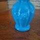 Vintage Portieux fairground opaline vase