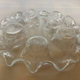 Candle holder from Muurla glass, Scandinavian Finland