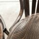Set of 6 chairs Bistrot Baumann ref 22 curved wood