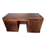 Bureau en loupe d orme