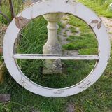 Old round oak window window