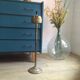 Ashtray vintage brass on foot