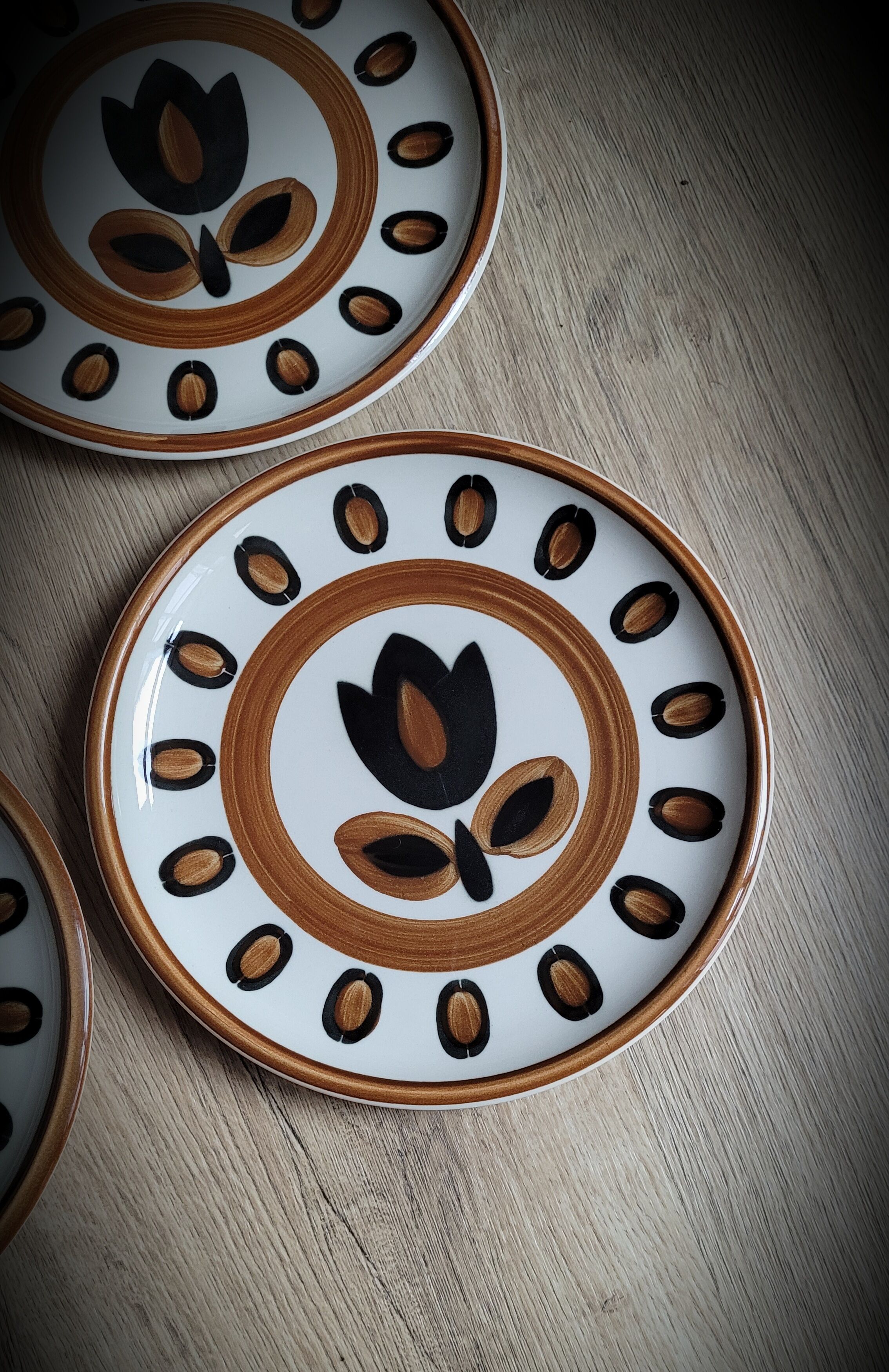 Set 6 Kimono plates