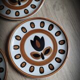 Set 6 Kimono plates
