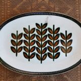 Flat oval presentation Boch La Louvière model Rambouillet