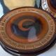 Set of 5 vintage stoneware dessert plates