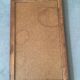 Botanical illustration "Sabdariffa", antique print in wooden frame