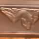 Art deco ashtray with nude woman décor