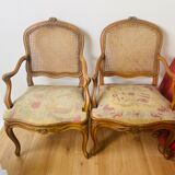Paire de fauteuils XIXème style Régence