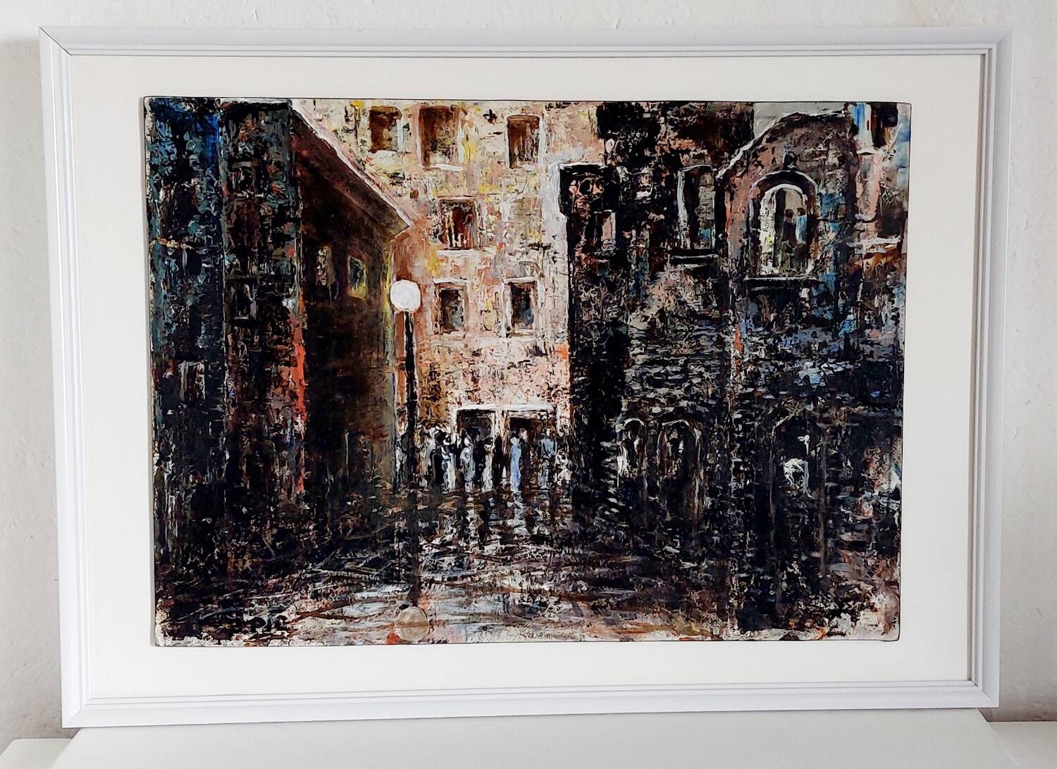 Nocturnal oil painting