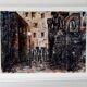 Tableau huile nocturne