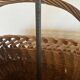 Vintage 1950s wicker basket