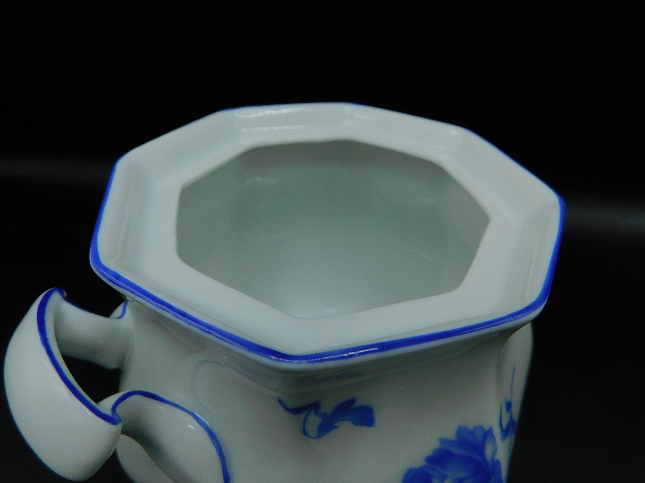 Porcelain sugar - Rosenthal Bavaria - Blue peony