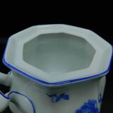 Sucrier en porcelaine Rosenthal Bavaria pivoine bleue