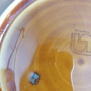 Sarreguemines hollow round dish