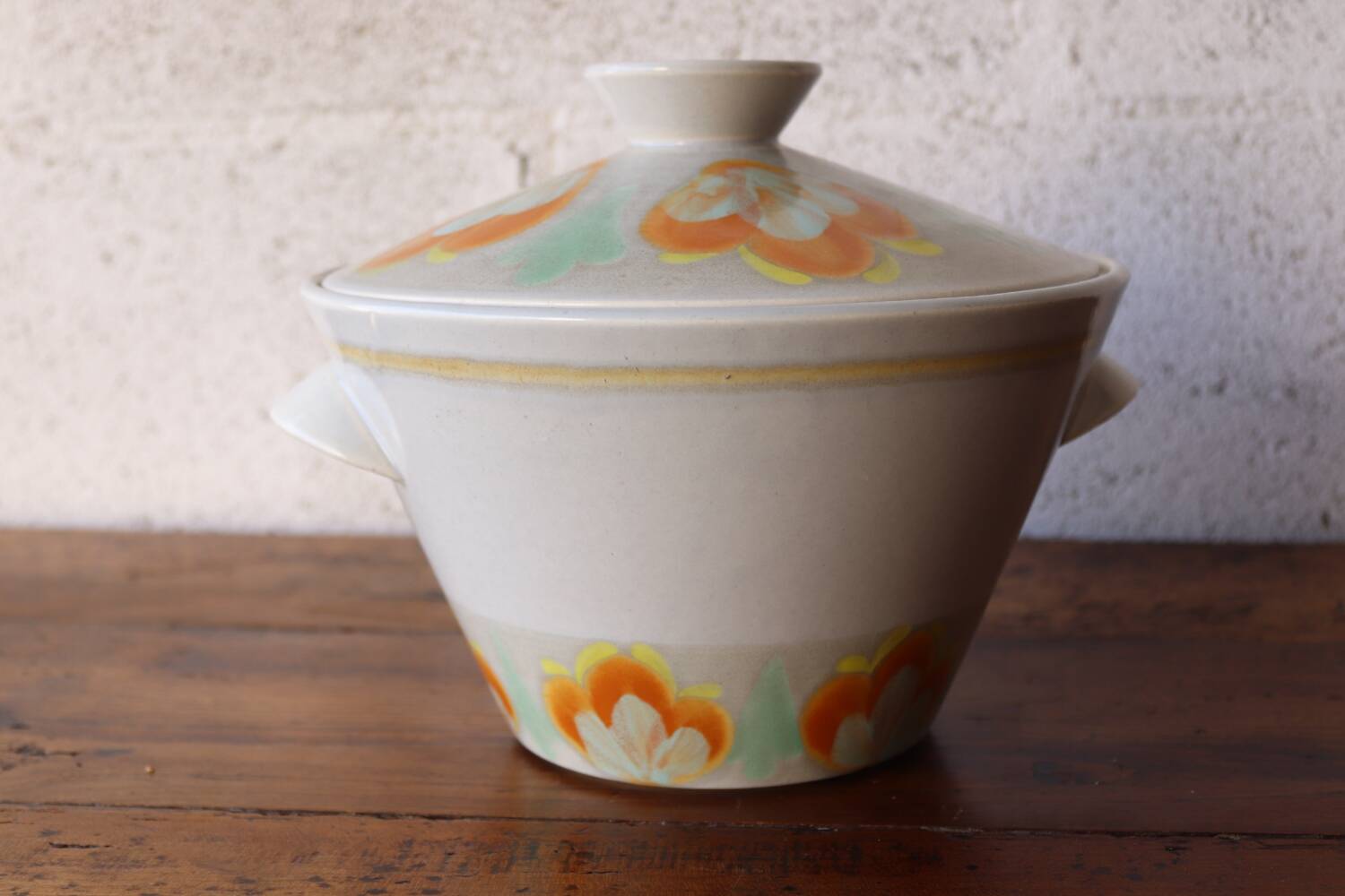 Georgia Soup Tureen from Pornic Earthenware Factory