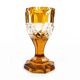 Art Deco goblet, crystal, Czechoslovakia, 1930s