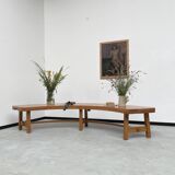 Coffee table console bench solid elm chapo XXL 3m