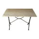 Marble bistro table