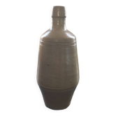 Beige stoneware bottle