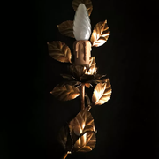 Duo d'appliques florales