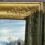 Antique mirror, gilded frame, circa 1830