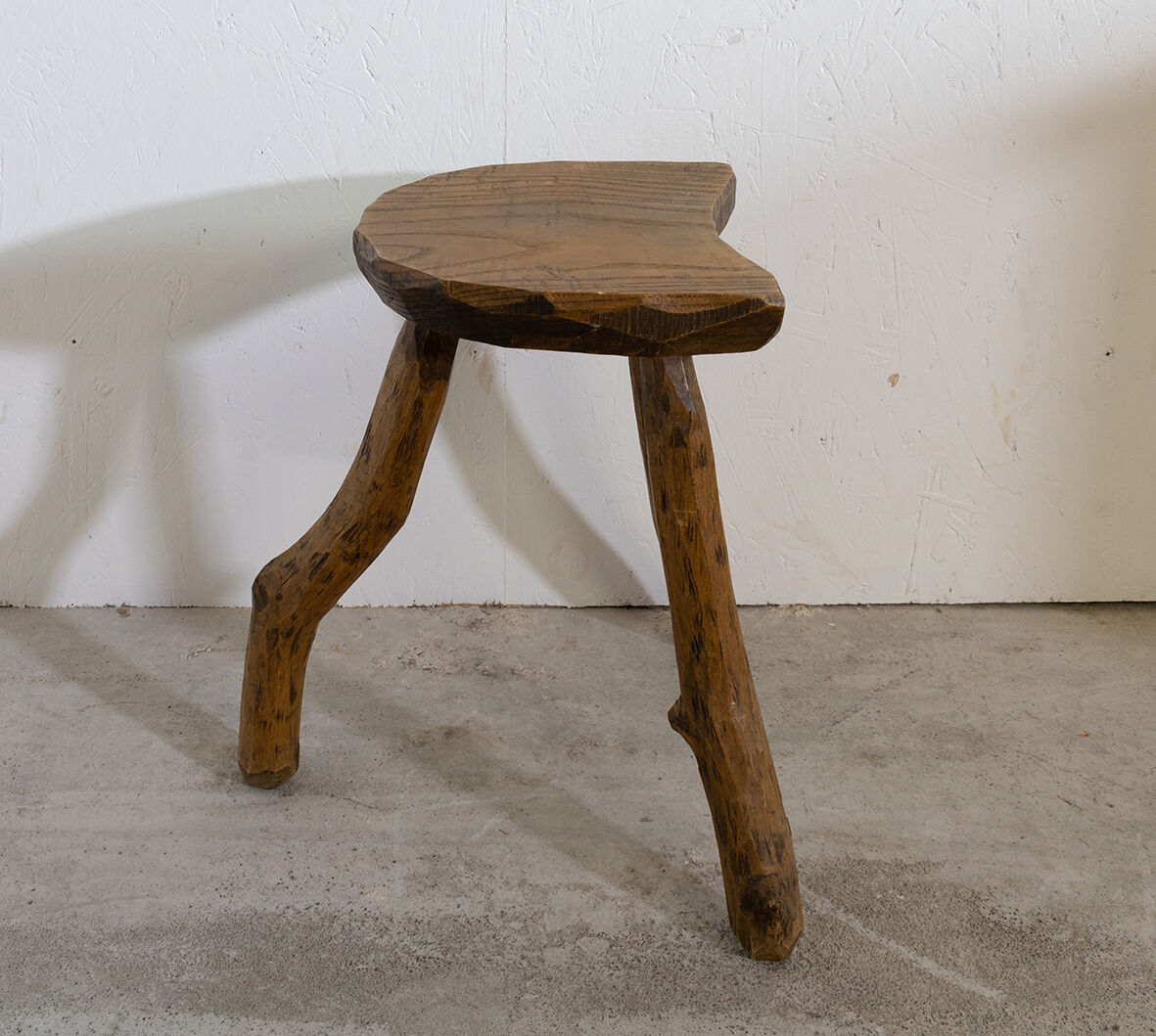 Tripod wooden stool