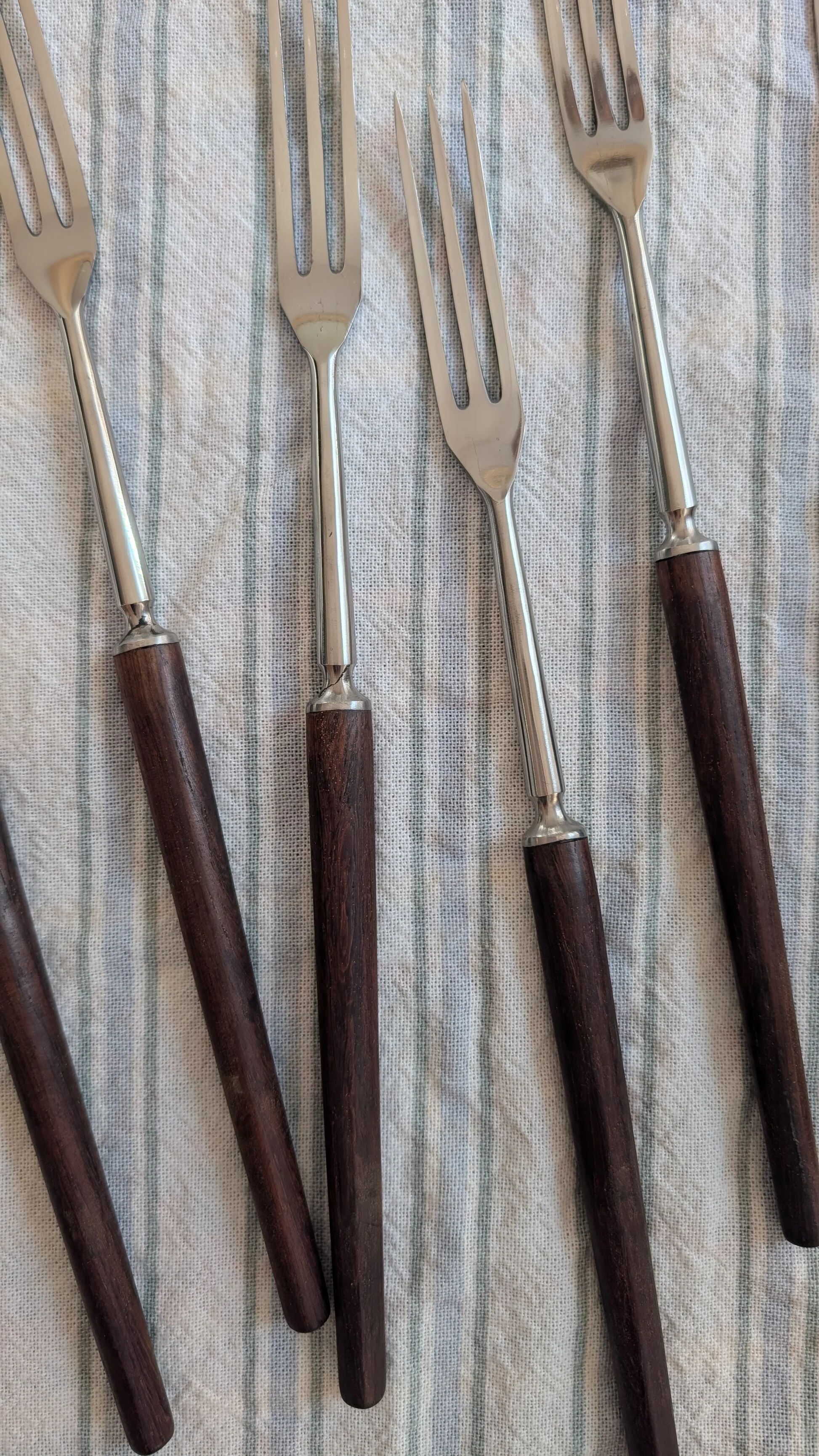 Teak forks