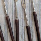 Teak forks
