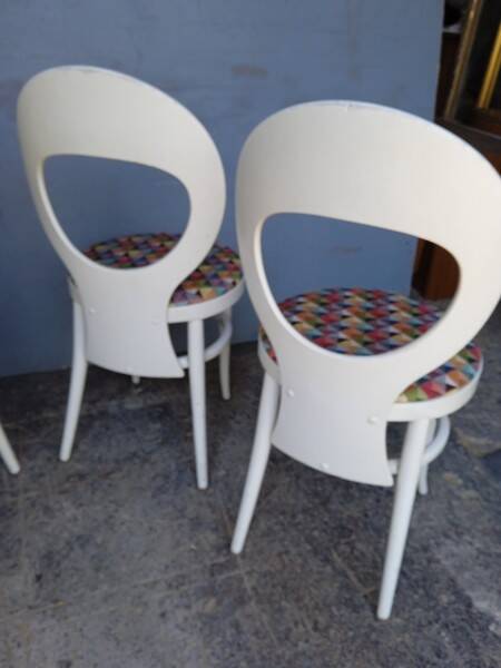 Baumann 4 chairs seagull vintage design