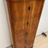Biedermeier Five-Drawer Chiffonier in Cherry Veneer, South Germany, 1830s