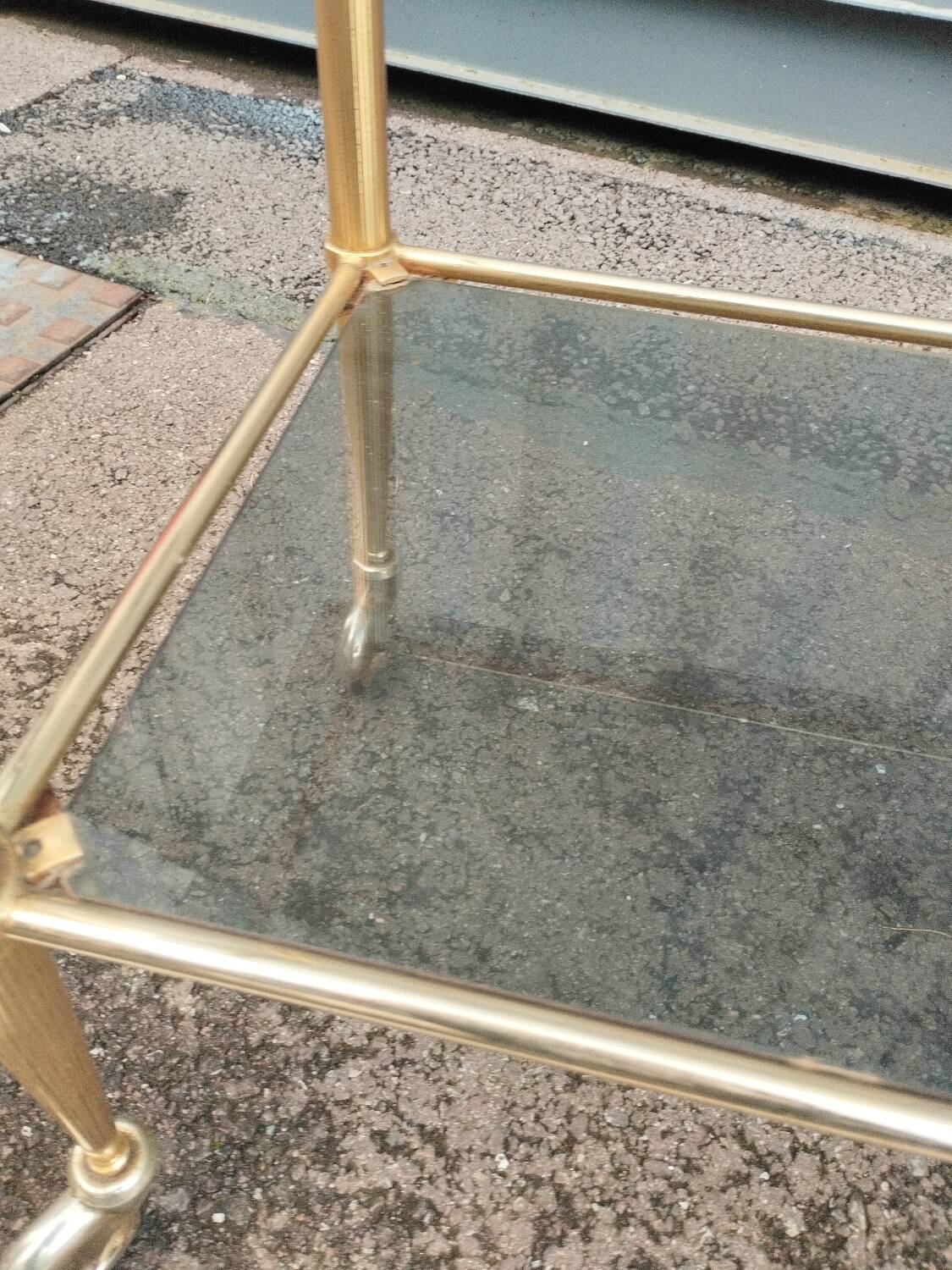 Table basse ancienne vintage style louis xvi