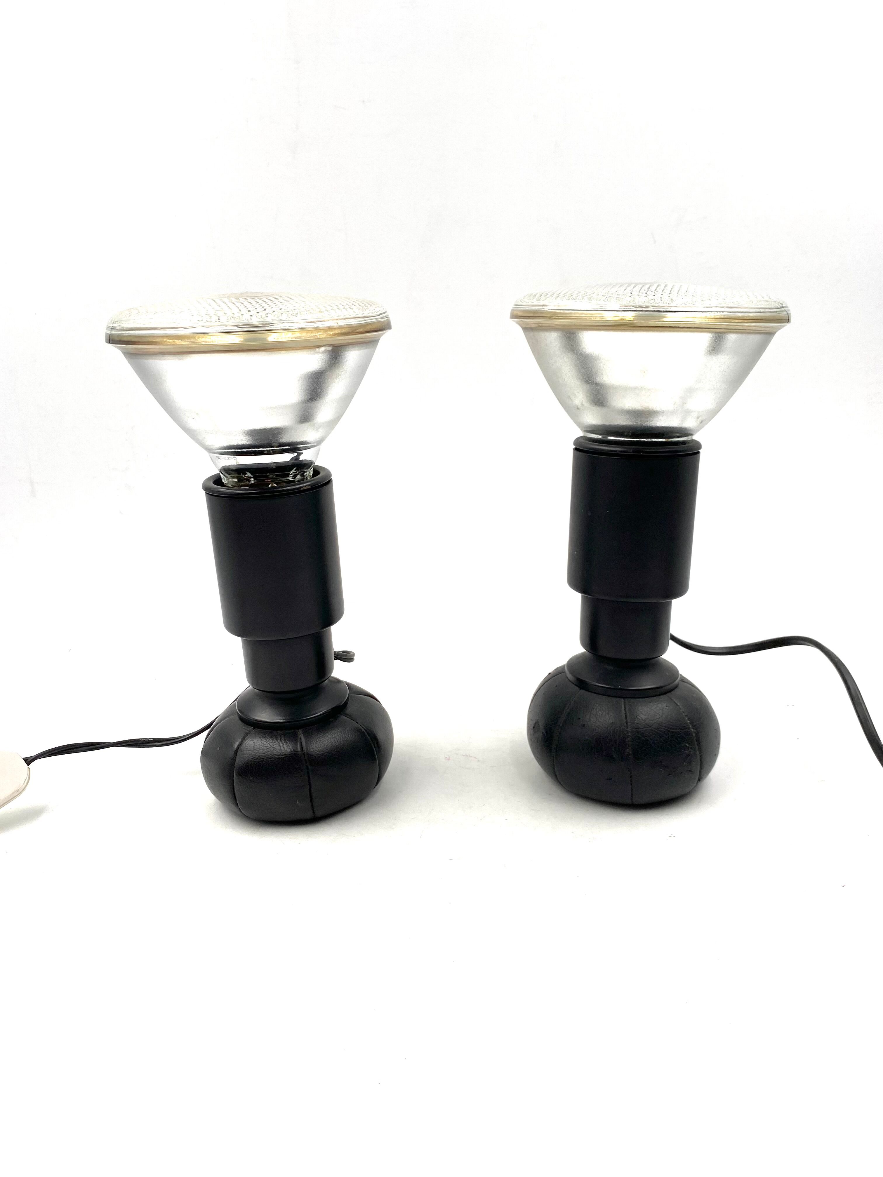 Gino Sarfatti, Set of 2 Table Lamps mod. 600/C, Arteluce Italy, 1966