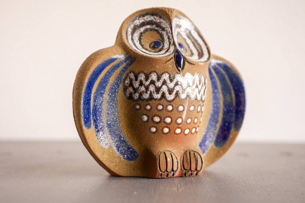 Mid-century modern pottery sculpture by Thomas Hellström for Nittsjö, Sweden, 1960s